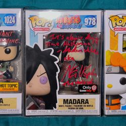 Funko Pops Signed