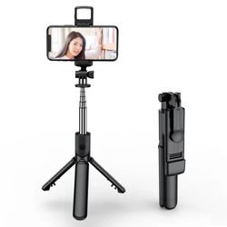 New 1 In-Stock Tripod Mobile Phone Selfie Stick 