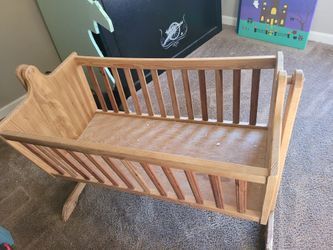 Handmade Wooden Cradle