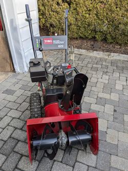 Toro 622 Power Throw Snow Blower