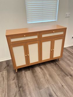 Kitchen Buffet Cabinet Sideboard Modern Japandi Brand New in Box