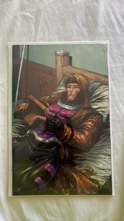 X-men  gambit signed
