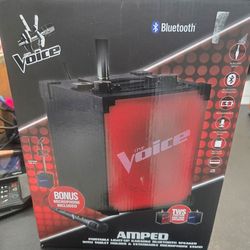 The voice Amped karaoke speaker
