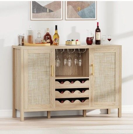 Vine Rack Or Coffe Bar Table New In Box Never Used 