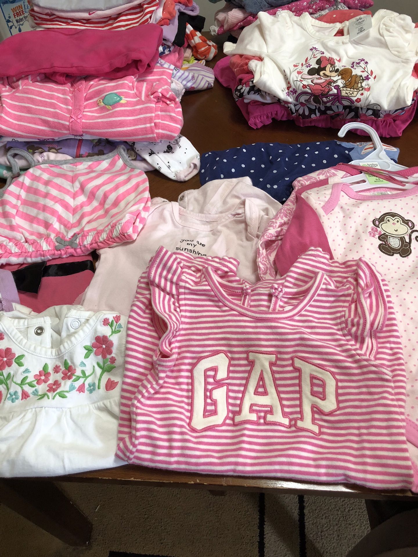 Girls clothing size 6 months