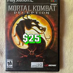Mortal Kombat Deception for PS2