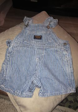 Oshkosh overall 6/9 months