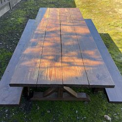 8x4 Kitchen Picnic Table 