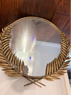 Gold leaf Mirror
