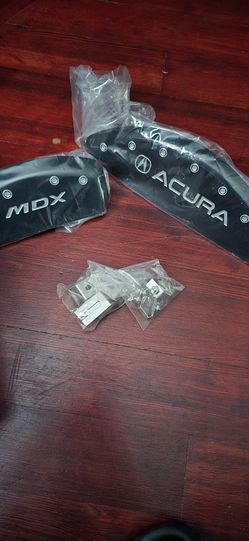 2014-2020 Acura MDX  Front + Rear Black MGP Brake Disc Caliper Covers 4pc Set