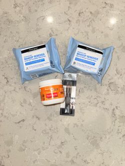 Makeup remover and Miscellaneous Bundle