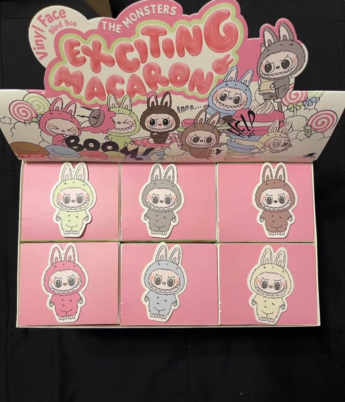 Authentic Exciting Macarons Labubus 