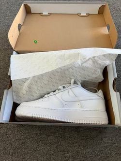 NEW* Youth Grade-School Nike Air Force 1 LE (GS) White/White