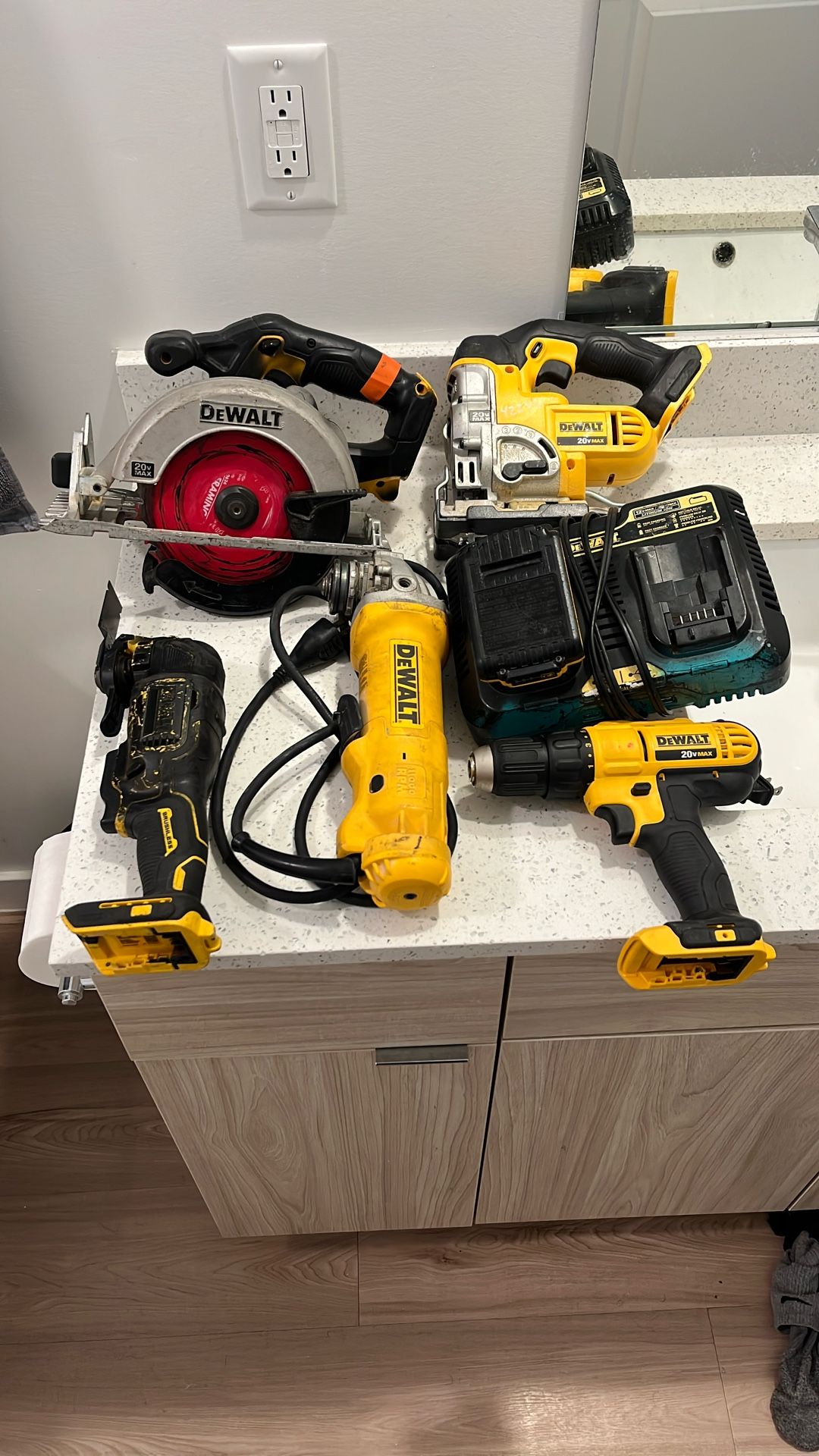 Set Of Dewalt Tools