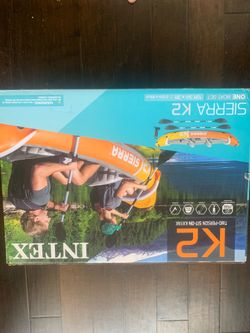 Intex sierra k2 inflatable kayak