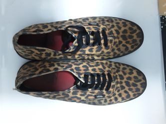 Vans Leopard Print Sneakers