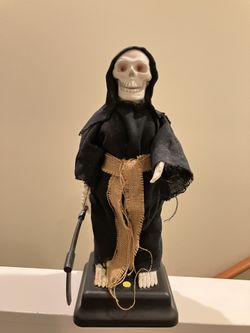 Halloween Talking Grim Reaper
