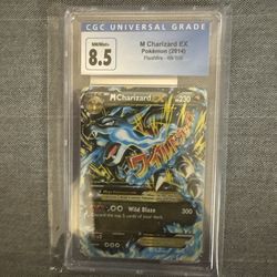 2014 POKEMON XY FLASHFIRE M CHARIZARD EX 69 CGC8.5 ENG