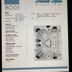 Bellagio Luxury Spa 2023 BO-05 Hot tub