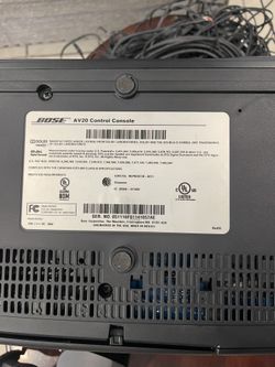 Bose AV20 Home Theater