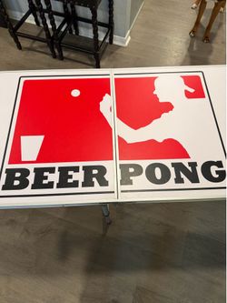 8’ regulation Beerpong table
