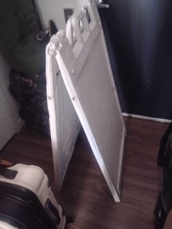 Double sided A Frame advertising board