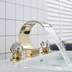 Waterfall fountain Kohler bathroom sink