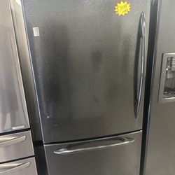 33 Inches Wide Bottom Freezer GE Refrigerator 