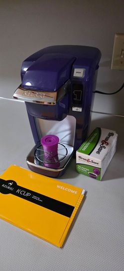 Keurig K15 Mini Single-Serve Coffee Maker – Purple