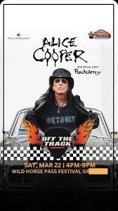 Alice Cooper Off The Track Tickets