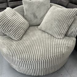 Plush S.  W. I. V. E. L. Chairs Available, Same Day Delivery