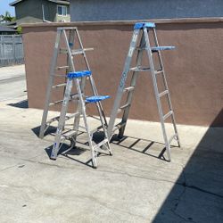 3  Werner Aluminum Ladders