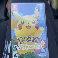 Pokeman Let’s Go Pikachu Game