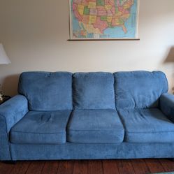 Ashley Cashton Sofa + Matching Ottoman
