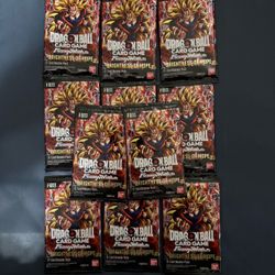 Dragon Ball Fusion World Brightness of Hope FB-11 Booster Packs SEALED