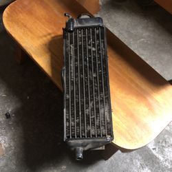 89 HONDA CR125R RADIATOR