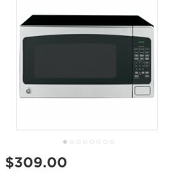 GE® 2.0 Cu. Ft. Capacity Countertop Microwave Oven.
Model #:JES2051SNSS. Brand New.

