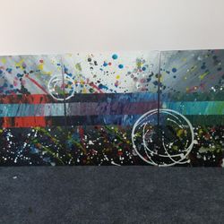 Acrylic Abstract Painting