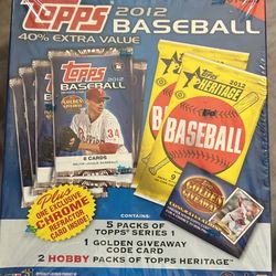 Topps 2012 Baseball Cards
