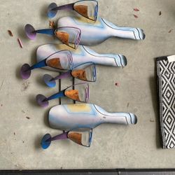 Wine Metal Art