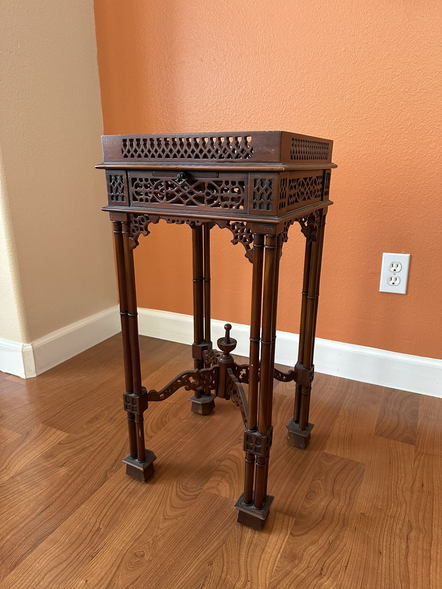 Vintage Telephone Stand Side Table