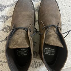 Thursday Boot Company Scout Chukkas in Mocha, size 7.5