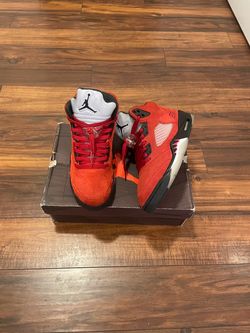 Air Jordan 5 Retro Raging Bull Red