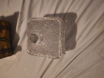 Clear Crystal Candy Dish