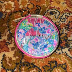Lillly Pulitzer Keychain Bag With Hair Tie 