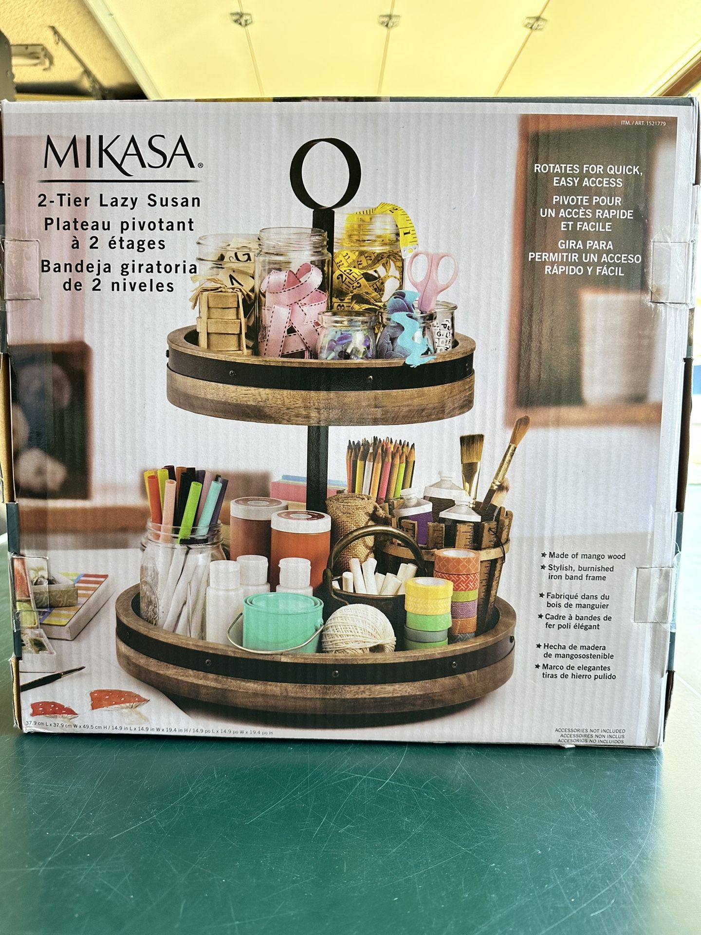 Mikasa Lazy Susan 2 Tier Stand