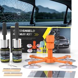 Windshield Repair Kit, 2025 New Package Windshield Crack Repair Kit with Enhanced Injection Head