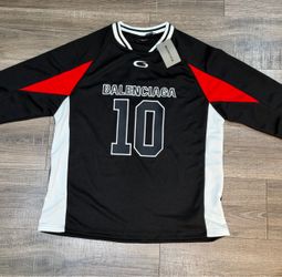 Balenciaga NBA Graphic Long-Sleeve Jersey