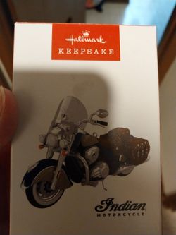 Hallmark Indian motorcycle keepsake 2022