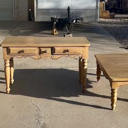 Set Of 3 Tables Southwest Style Rosette 